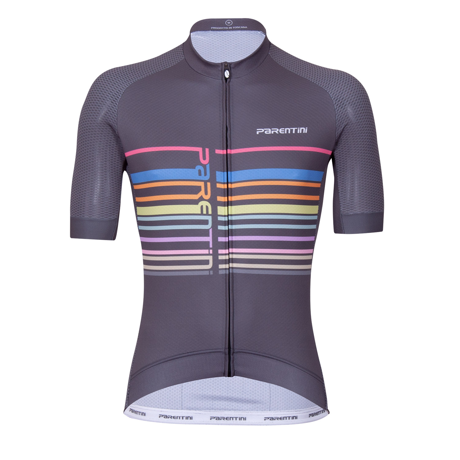 koszulka-meska-Parentini-TAPPA-V923B-Grey-Front